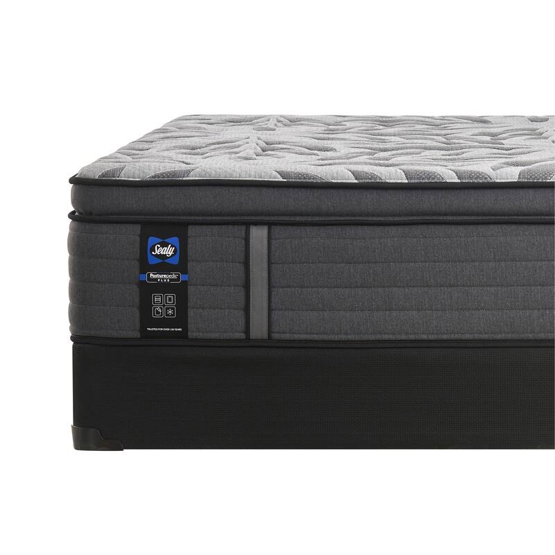 Sealy Virginia Street 14-inch Plush Euro Pillow Top Mattress Set