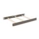 preview thumbnail 1 of 12, Child Craft Full Size Bed Rails for Kieran & Jordyn Flat Top Crib Crescent Gray