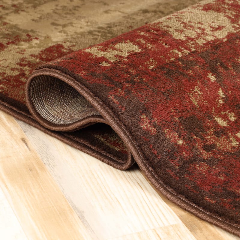 Superior Acid Wash Modern Gradient Indoor Area Rug or Runner
