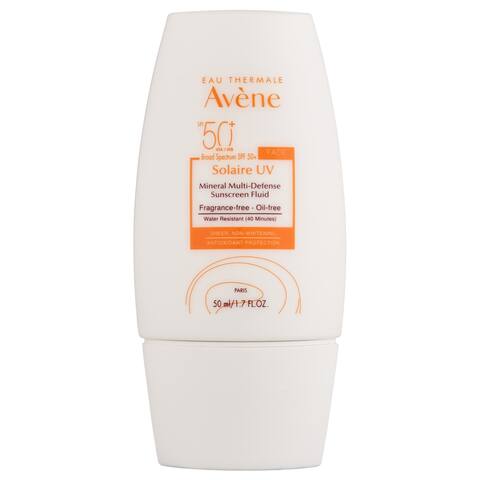 Avene Solaire UV Mineral Multi-Defense Sunscreen SPF 50+ 50 ml - 50 ml