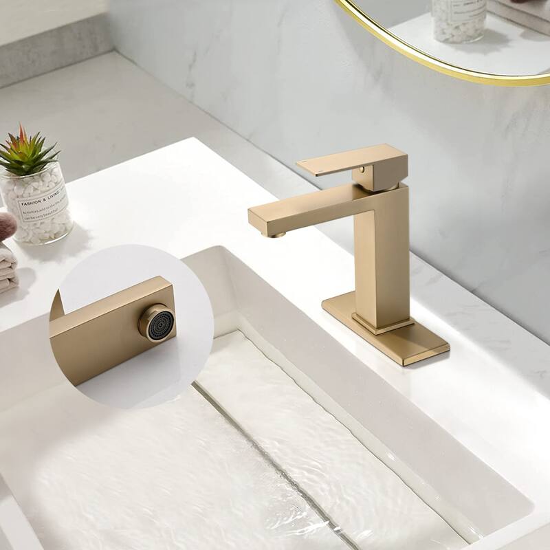 Vanityfair Single Hole Single Handle Bathroom Faucet with Drain Assembly