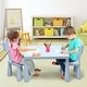 preview thumbnail 23 of 38, Gymax Kids Table & 2 Chairs Set Toddler Activity Play Dining Study - See Details