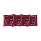 preview thumbnail 1 of 1, Bridgewater State Bears Red Cornhole Bags All-Weather Resin Filled