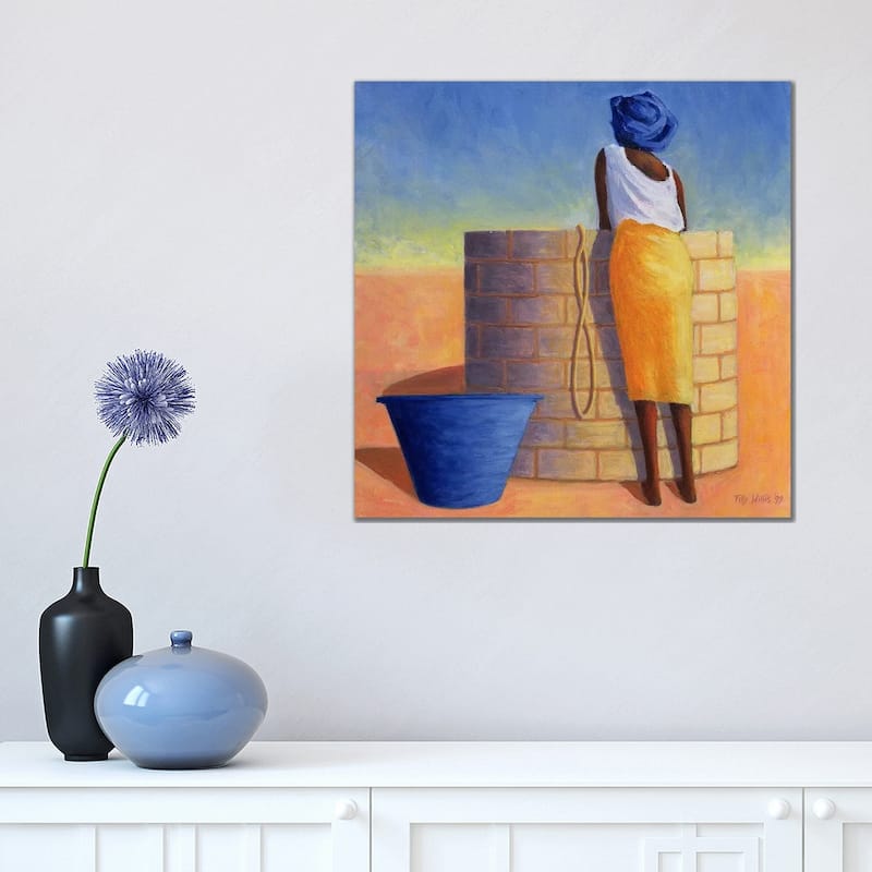 iCanvas "Well Woman" by Tilly Willis Canvas Print - 18x18x1.5