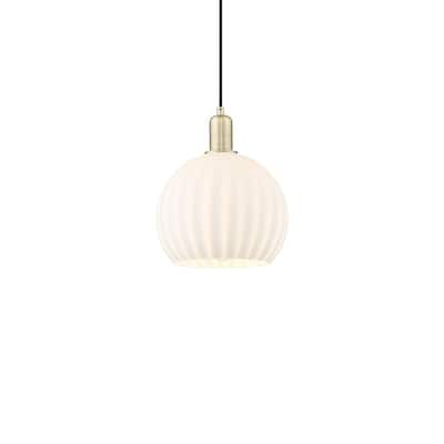 Innovations Lighting 716-1P-13-10 White Venetian Pendant White
