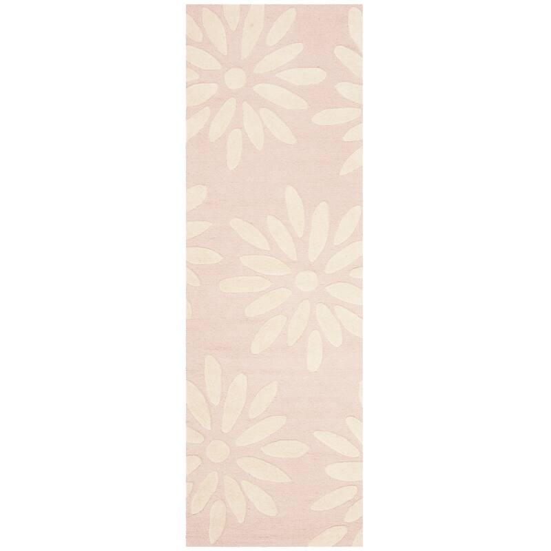 SAFAVIEH Handmade SAFAVIEH Coraima Fleurette & Tween Wool Rug