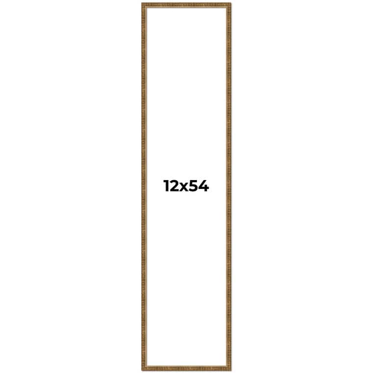 12x54 Frame Gold Kingsley Distressed Solid Wood Picture Frame Width