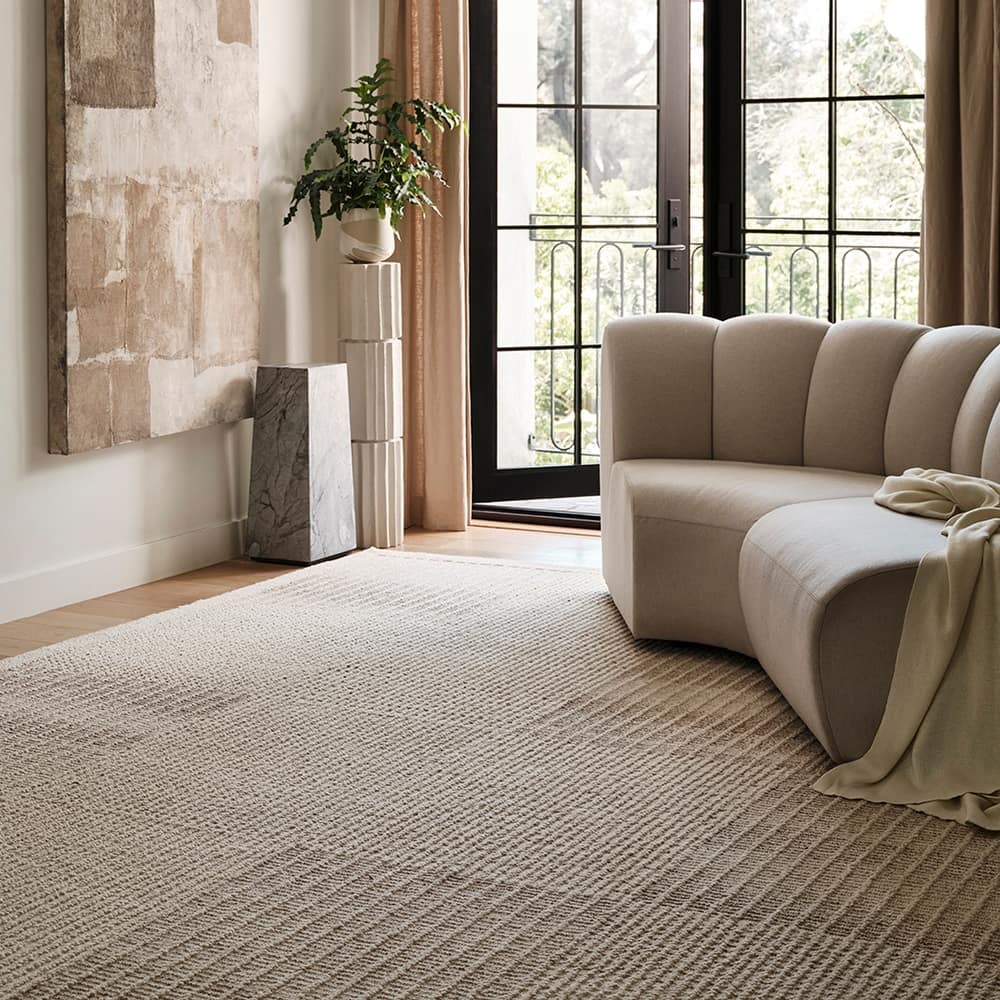 Frenshe Interiors Montceito Tiled Wool Area Rug