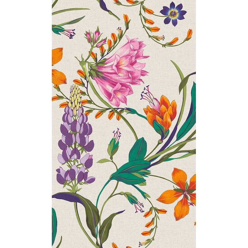 Graham & Brown Botanists Scroll Vivant Wallpaper