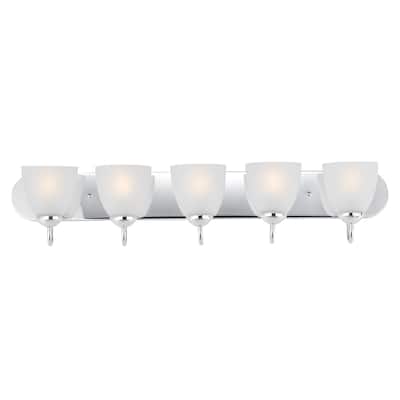 Maxim 11385 Axis 5 Light 36" Wide Vanity Light