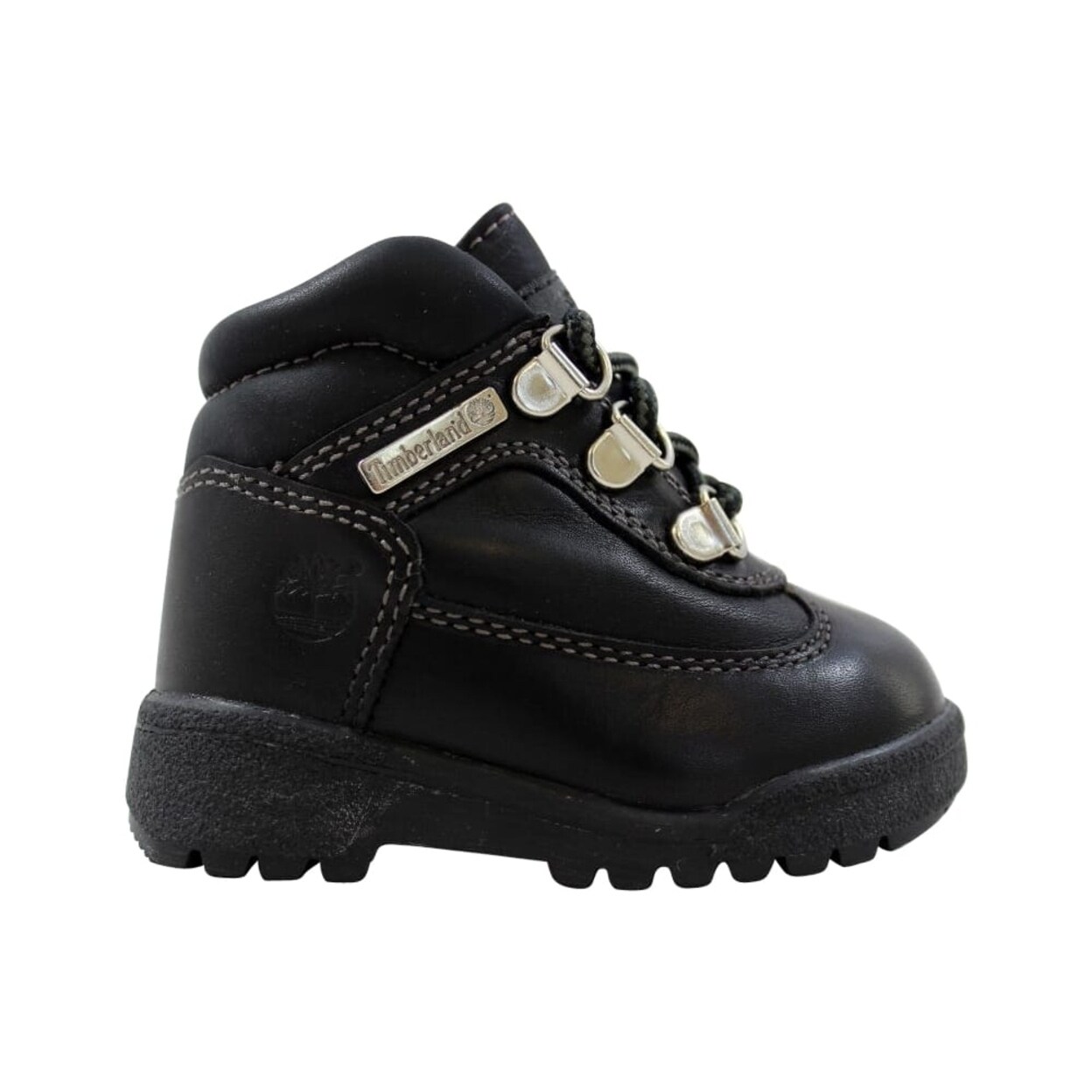 timberland field boots black