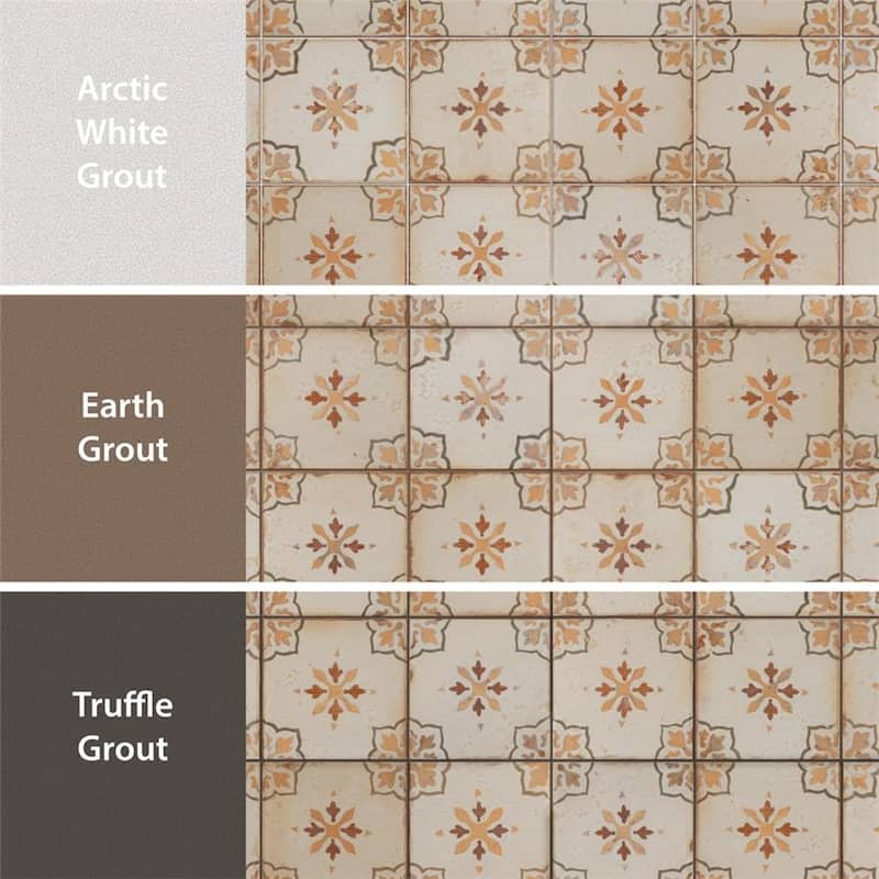 Merola Tile Mirambel Marron 13" x 13" Ceramic Floor and Wall Tile