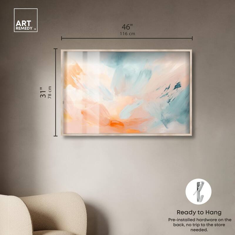Sunrise Palette I Shadowbox by Art Remedy