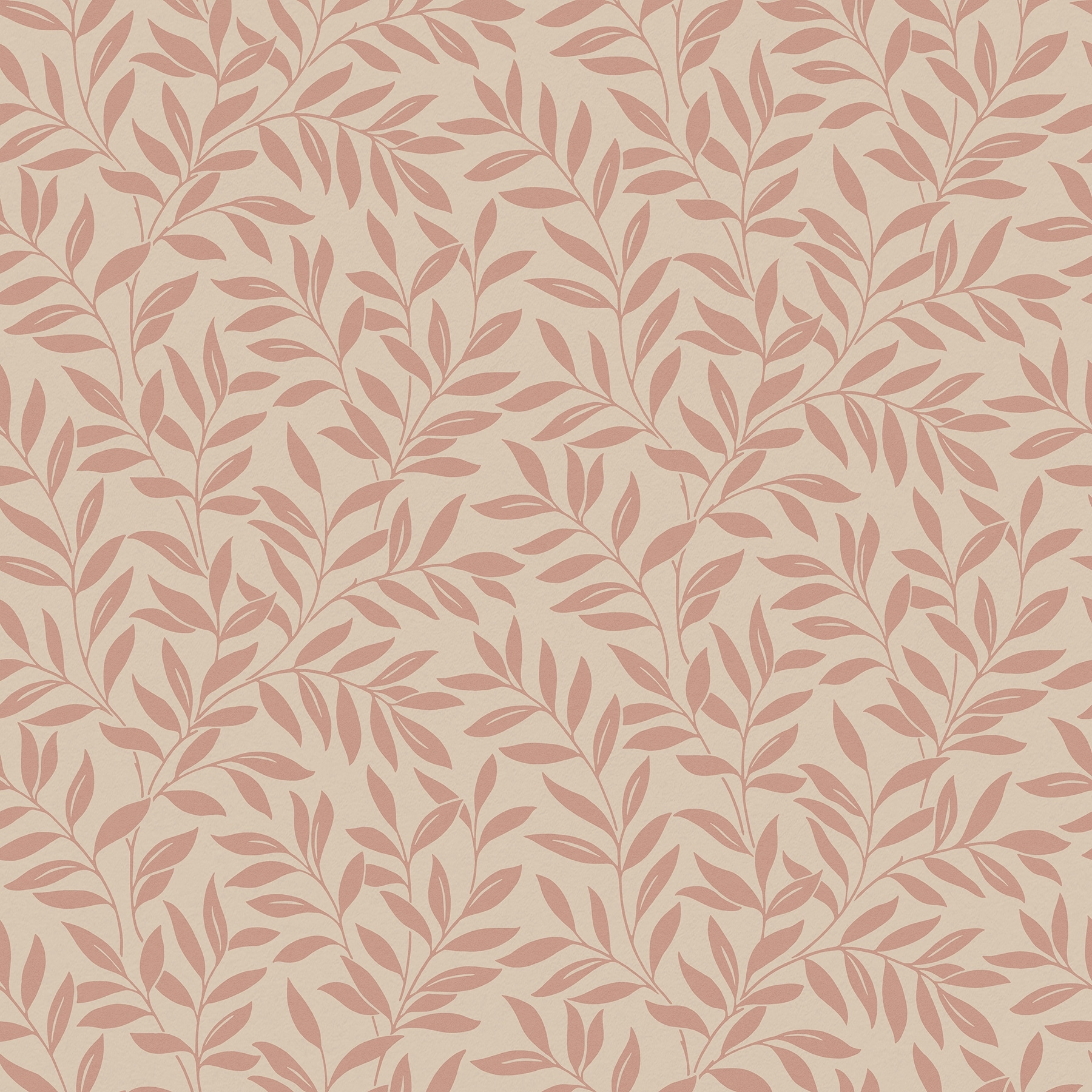 Fine Decor Marin Blush Leaf Trail Wallpaper