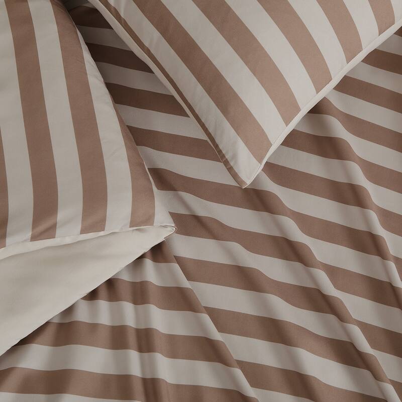 Truly Soft Weston Stripe 3 Piece Comforter Set