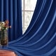 preview thumbnail 32 of 95, Deconovo Velvet Room Darkening Curtain Panel, Thermal Insulated