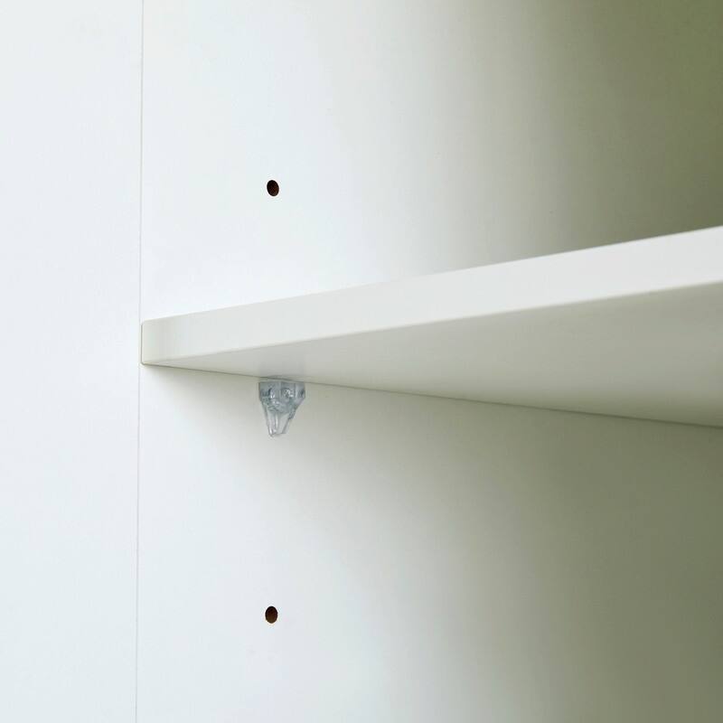 Modern 71" Tall Kitchen Pantry with Storage Cabinet, 6 Doors , Drawers, Adjustable Shelves,Pull-out Trays and Wine Rack