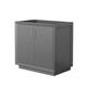 Option Dark Gray / Brushed Nickel Hardware