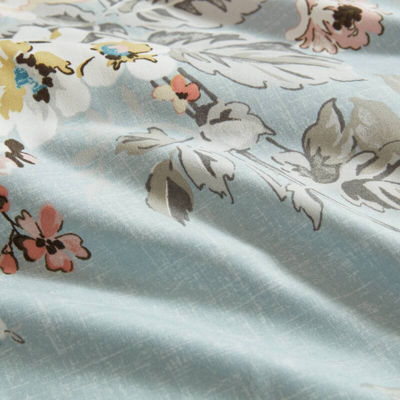 Madison Park Essentials Heather Vintage-inspired Collection floral print Comforter Set