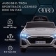 preview thumbnail 12 of 16, Qaba Audi Q8 e-tron Sportback Licensed 12V Kids Ride on Car, Battery Powered Kids Electric Car Remote 4 Spring Suspension Wheels
