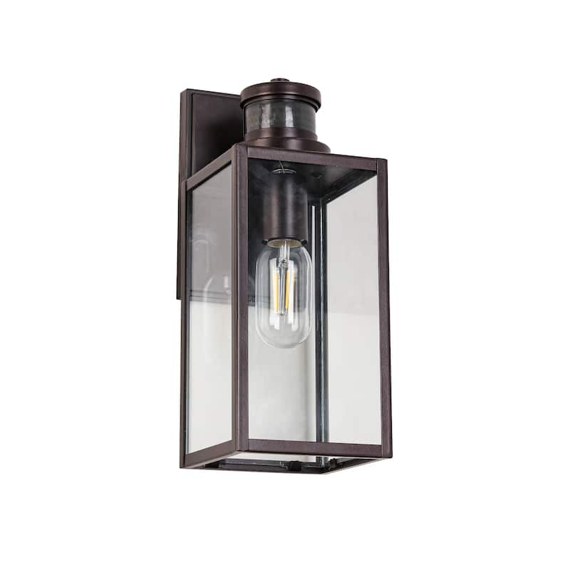Oil Rubbed Bronze Outdoor Hardwired Wall Lantern Sconce