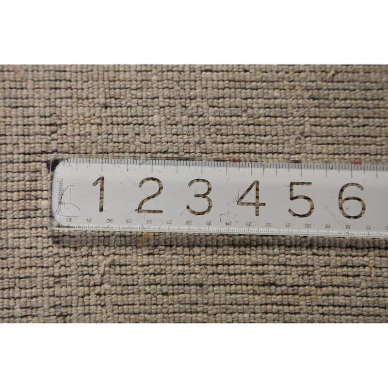 Tribal Gabbeh Oriental Rug Hand-Knotted Contemporary Wool Carpet - 5'9" x 7'8"