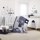 preview thumbnail 2 of 0, NoJo Love You To The Moon Fitted Crib Sheet