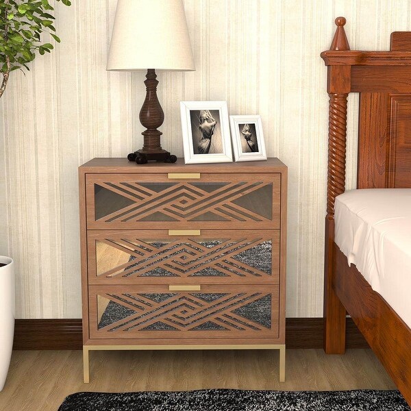 3 drawer nightstands for hotsell sale