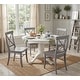 preview thumbnail 18 of 18, Simple Living 5-piece Dawson Dining Set White/Grey