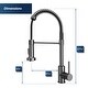 preview thumbnail 4 of 11, Karran Loxton Touchless Single-Handle Pull-Down Sprayer Kitchen Faucet