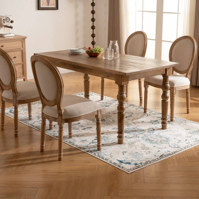 Soft and Non-Slip Machine-Washable Foldable Multi-Use Area Rug