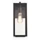 preview thumbnail 4 of 17, Starlee Tall Box Outdoor Wall Fixture by Havenside Home