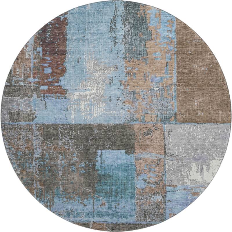 Premium Washable Super Soft Contemporary Geo Mayfield Rug