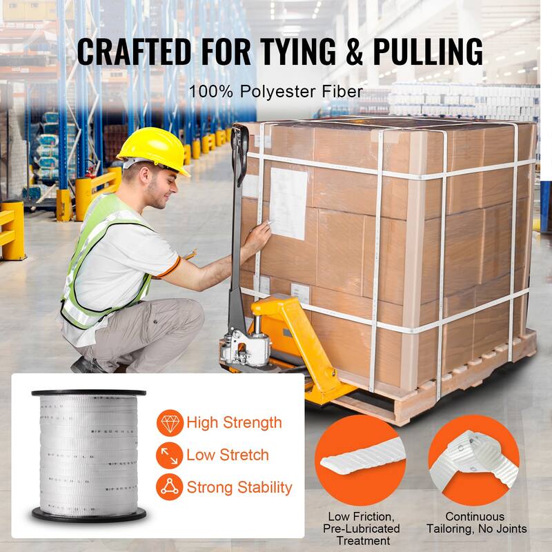 Polyester Pull Tape for Packaging, Gardening, Commercial Electrical, Conduit Work