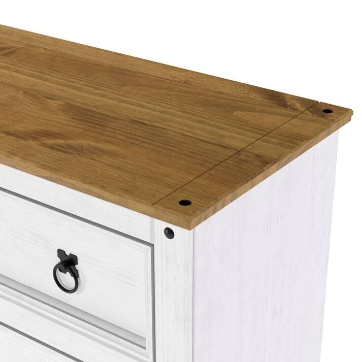 Wood Dresser 4 Drawers Chest Corona | Furniture Dash