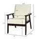 preview thumbnail 52 of 64, Costway Set of 2 Fabric Accent Armchair Solid Wood Upholstered Lounge - See Details