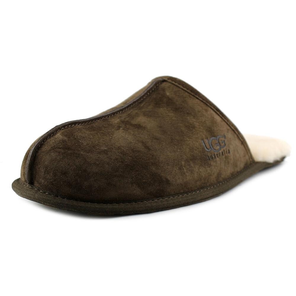 Scuff Men Round Toe Suede Slipper 