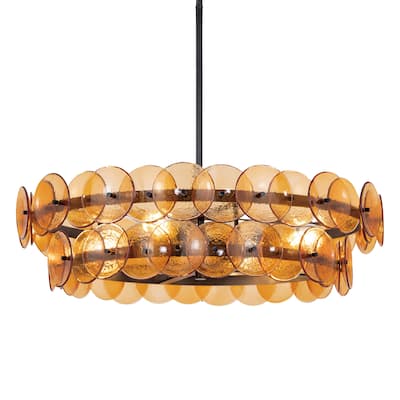 Maxim 21823 Loren 4 Light 32" Wide Drum Chandelier