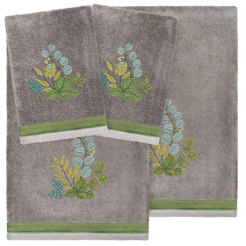 Authentic Hotel and Spa Turkish Cotton Botanica 4 PC Towel Set