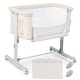 preview thumbnail 14 of 17, Babyjoy 3-in-1 Baby Bassinet Beside Sleeper Crib with 5-Level - See Details Beige