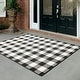 preview thumbnail 10 of 26, Style Haven Gingham Check Indoor/Outdoor Area Rug..