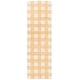 preview thumbnail 49 of 52, SAFAVIEH Hand-Woven Easy Care Ledjana Modern & Contemporary Cotton Rug 2'3" x 8' Runner - Ivory/Gold - Runner
