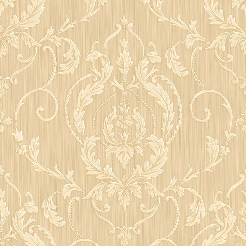 Galerie Wallcoverings Ornamenta 2 Detailed Damask Embossed Vinyl Matte Wallpaper Roll