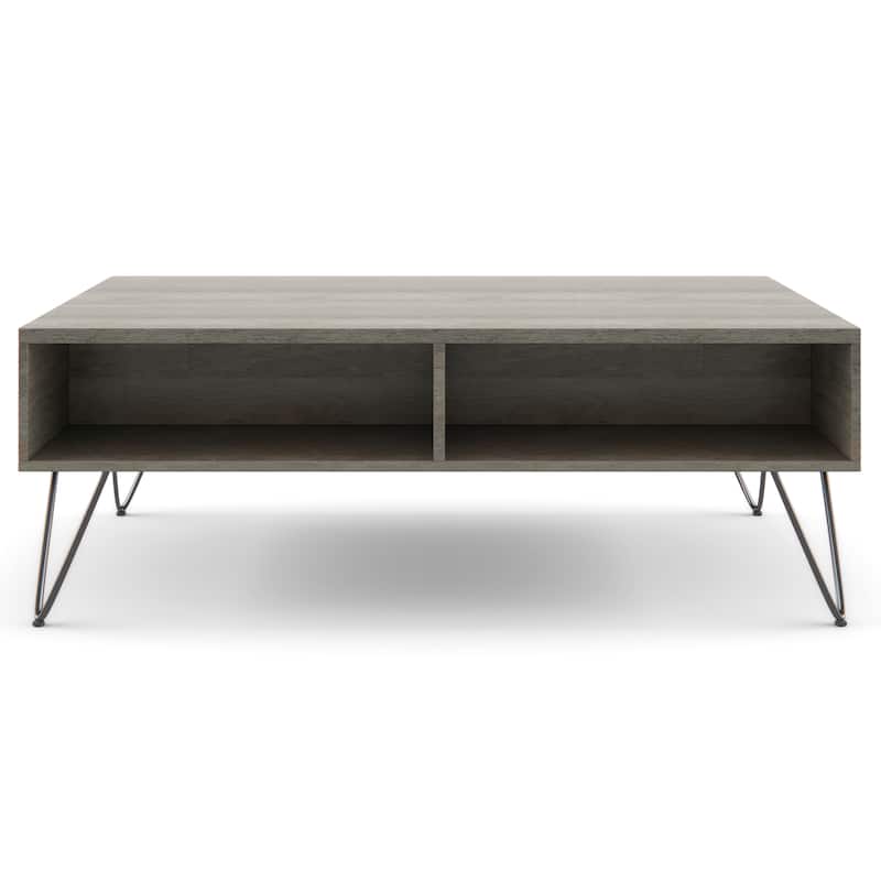 Moreno Rectangle Industrial Lift Top Coffee Table