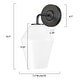 preview thumbnail 14 of 27, Light Society Clare Wall Sconce