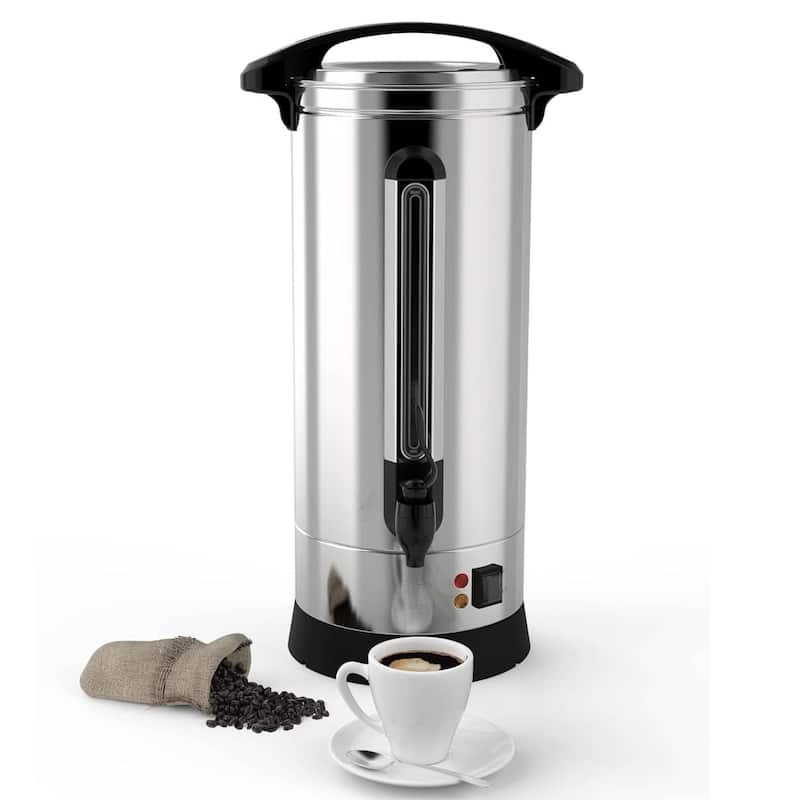 Commercial Coffee Urn with Double Wall Insulation for Weddings, Parties, Catering, Buffets - 10L