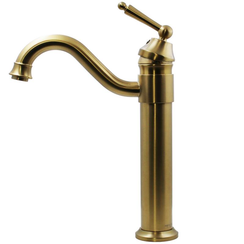 Novatto Century Brushed Nickel Vessel Faucet
