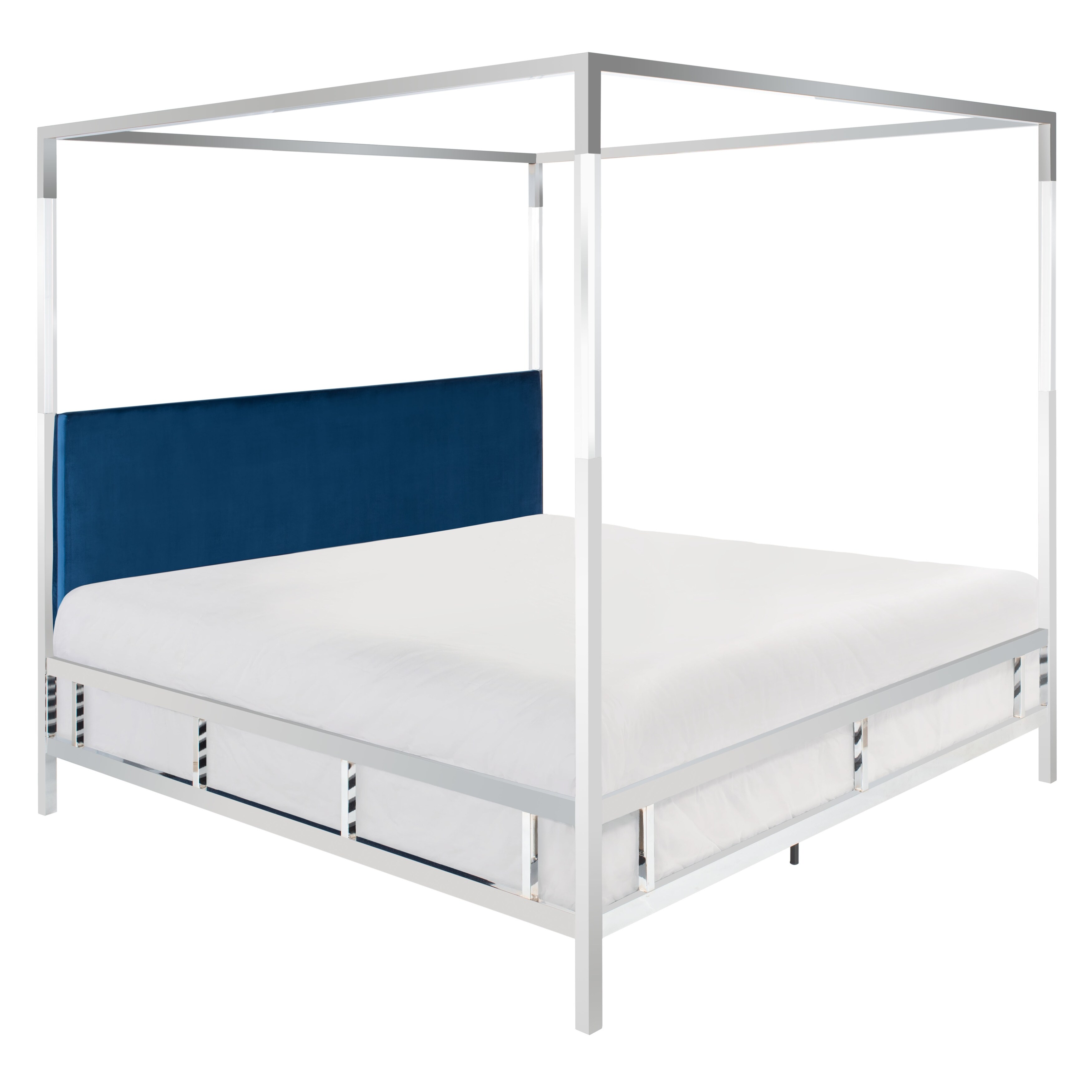 Safavieh couture dorothy acrylic canopy sales bed
