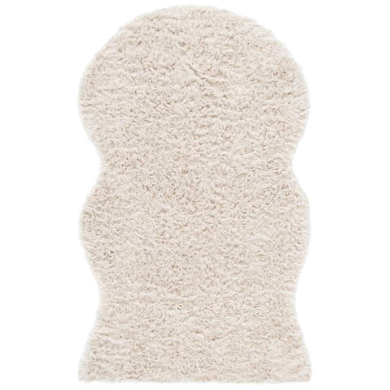 SAFAVIEH, Faux Sheep Idith Shona 2.4-inch Thick Rug