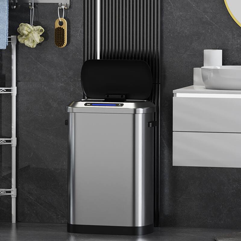 50L Smart automatic Trash Cans - Full Intelligent Sensor